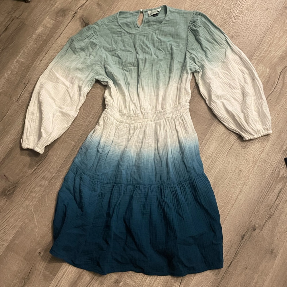 Universal Thread Goods Ombré Elastic Waist Dress Size Small